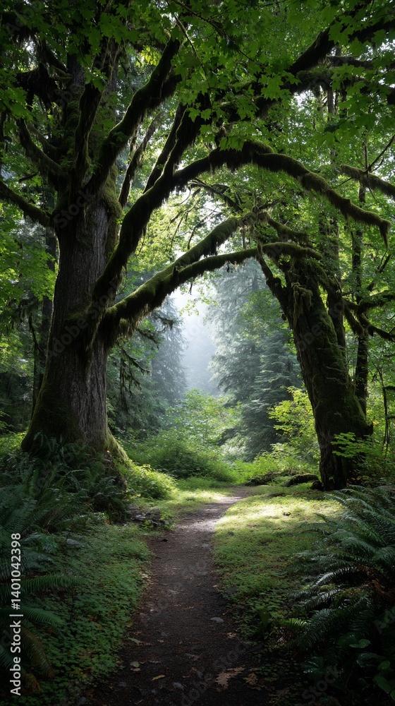 Lush forest path (1) Lush forest path (1)