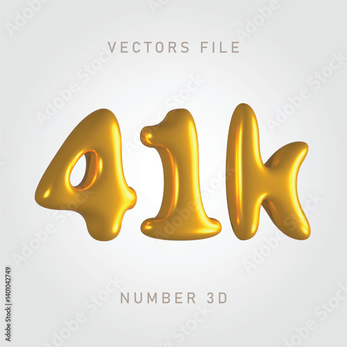 41k gold color, shiny and clean