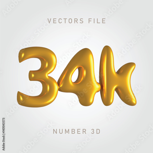 34k gold color, shiny and clean