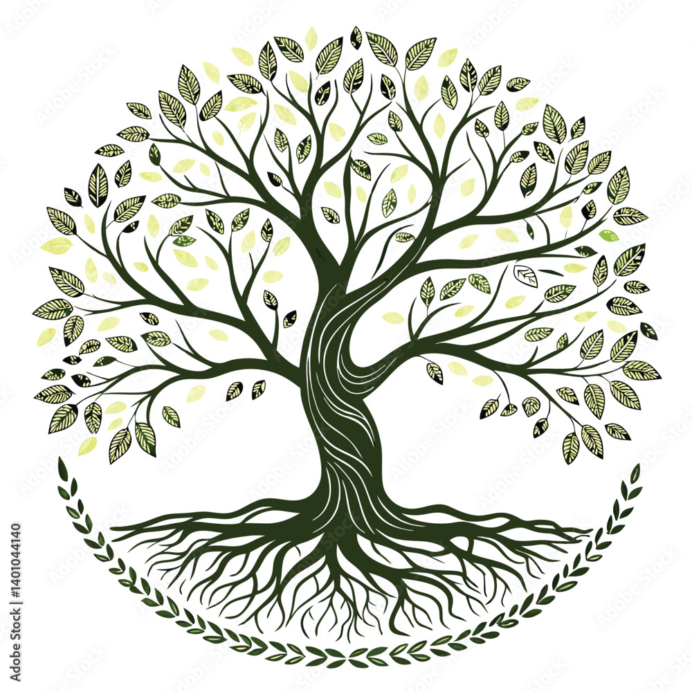 Fototapeta premium tree with roots