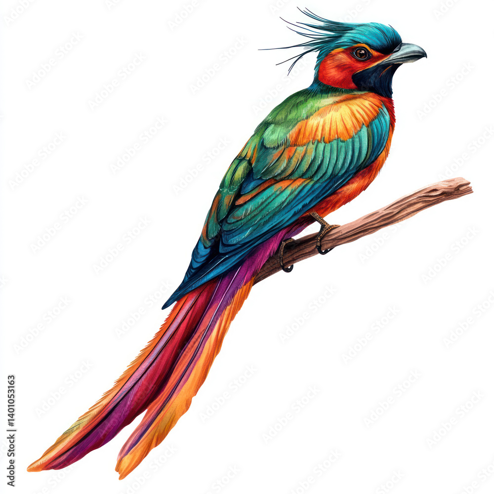 Fototapeta premium blue and yellow macaw ara ararauna