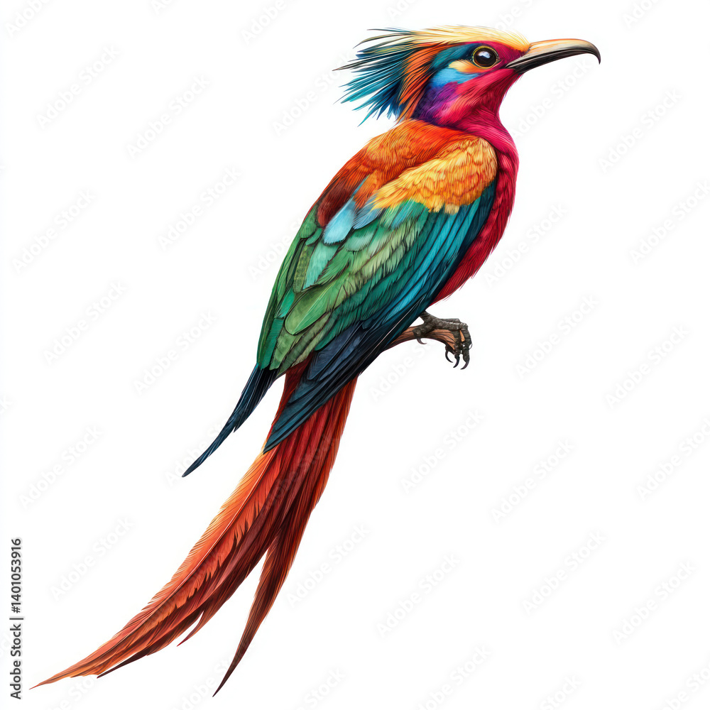 Fototapeta premium red and yellow macaw