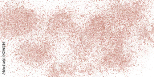 Grungy wall texture with reddish pigment and soft dusty effect for design overlays

