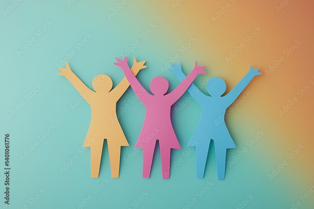 Diverse Women Celebrating Success Together Diverse Women Celebrating Success Together