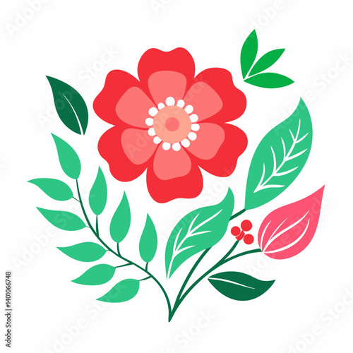 Elegant floral vow clipart on white background. Instant download for creative digital projects. 