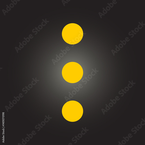 Dots trendy icon moral abstract vector illustration colorful artwork beautiful design
