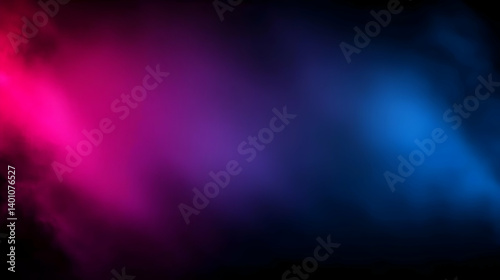 Abstract Gradient Background With Pink And Blue Colors