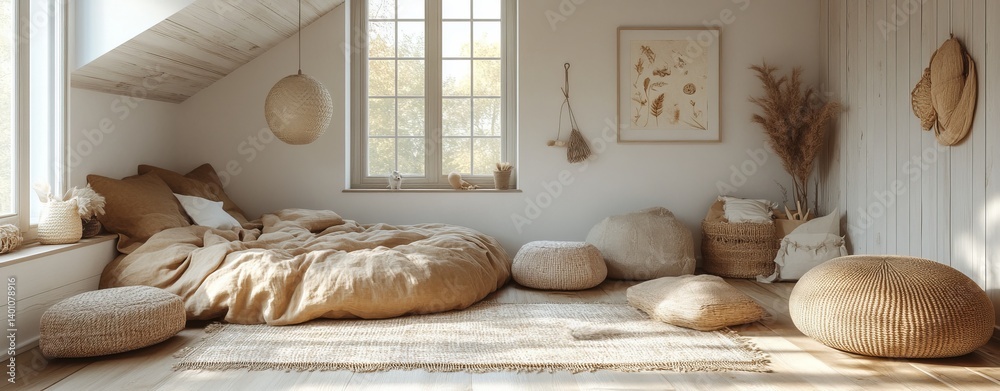 minimalist bedroom with floor-to-ceiling windows Cozy minimalistic room featuring soft bedding and natural decor elements. minimalist bedroom with floor-to-ceiling windows in nature minimalist bedroom with floor-to-ceiling windows Cozy minimalistic room featuring soft bedding and natural decor elements. minimalist bedroom with floor-to-ceiling windows in nature