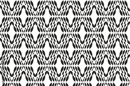 seamless pattern with black and white stripes