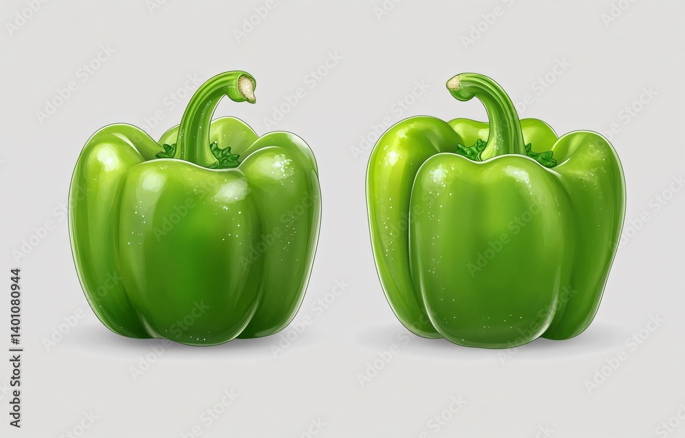 Green bell peppers harvesting process farm field vegetable photography outdoor environment close-up view fresh produce concept Green bell peppers harvesting process farm field vegetable photography outdoor environment close-up view fresh produce concept