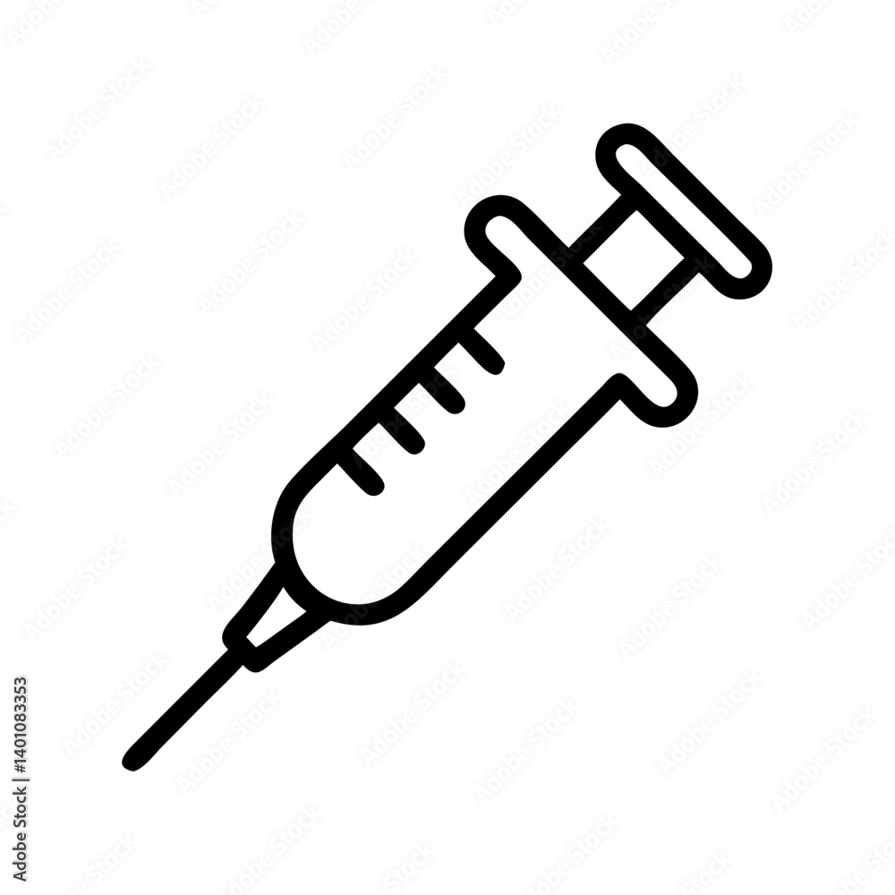 Ícono de jeringa vectorial PNG con fondo transparente que simboliza la vacunación, la medicina y la atención médica Ícono de jeringa vectorial PNG con fondo transparente que simboliza la vacunación, la medicina y la atención médica