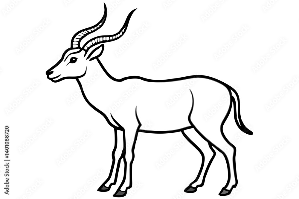 Wild Markhor Vector Wild Markhor Vector
