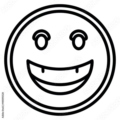  black and white cartoon smiley faces
