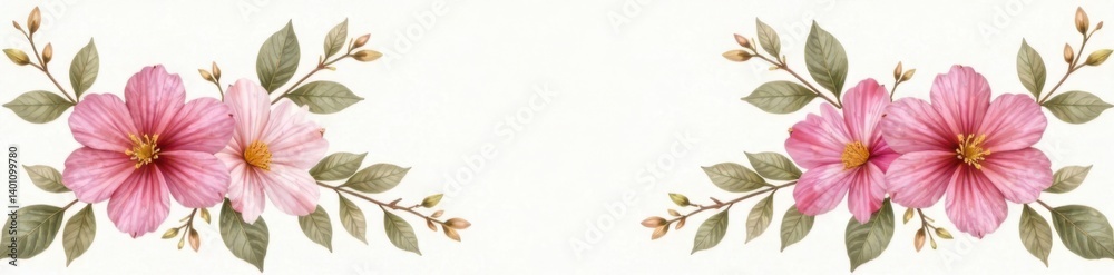 Elegant floral wreath with fresh flowers and leaves, in a soft and muted color palette , bouquet, greenery Elegant floral wreath with fresh flowers and leaves, in a soft and muted color palette , bouquet, greenery