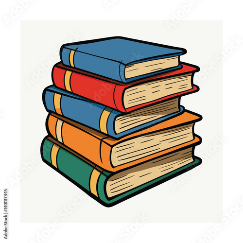 stack of books