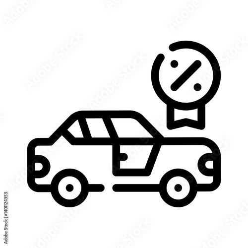 discount line icon