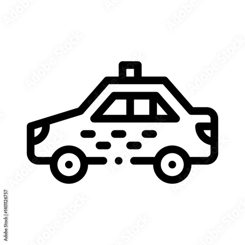 taxi line icon