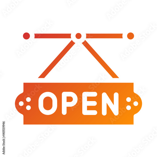 Vector Design Store Sign Icon Style