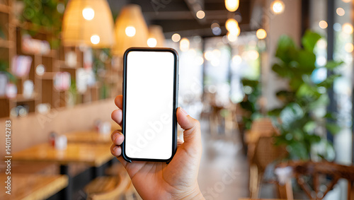 hand holding smartphone
