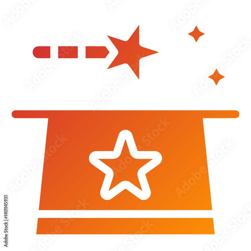 Magic Trick Icon Style