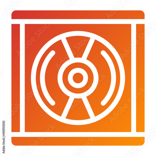 Compact Disk Icon Style