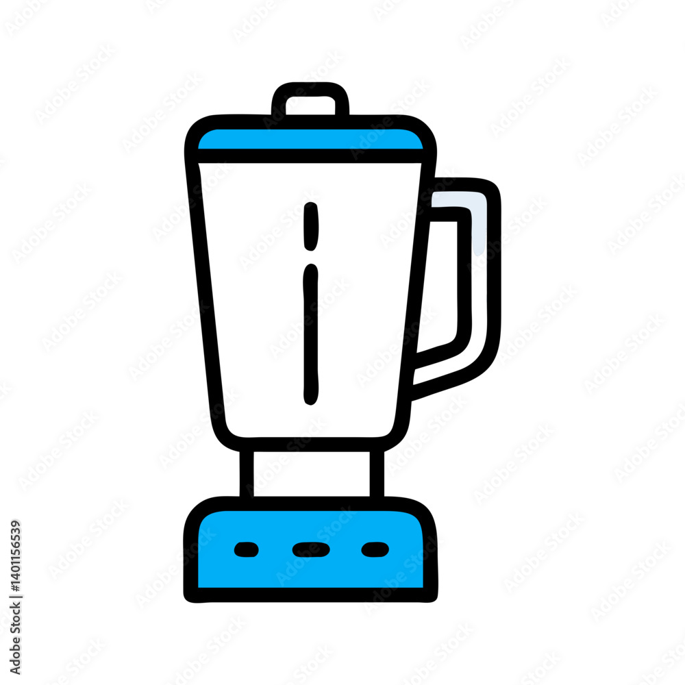 Electric Blender for Guest Use Icon Design Electric Blender for Guest Use Icon Design