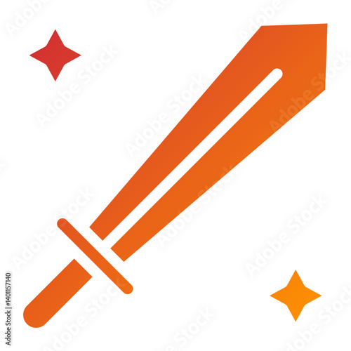 Sword Toy Icon Style