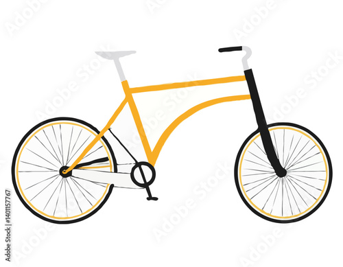 Dessin vectoriel d’un vélo de course