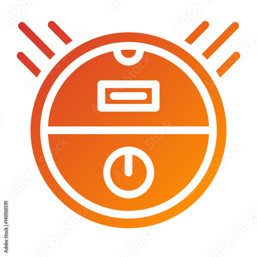 Robot Vaccum Icon Style