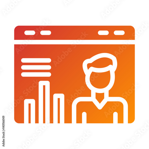 Page Visitors Icon Style