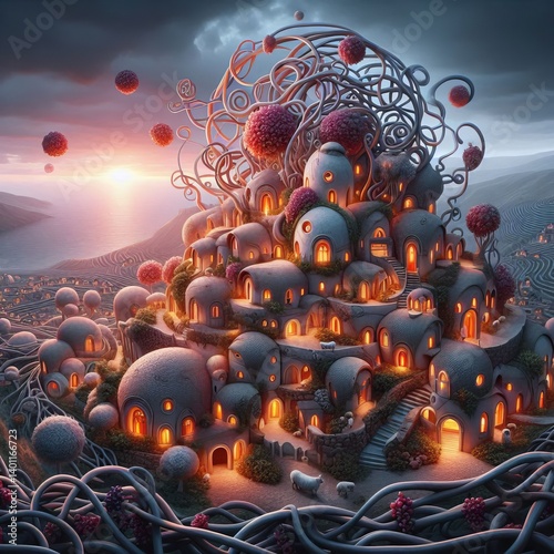 Wallpaper Mural Vine backward curving ones Shed Torontodigital.ca