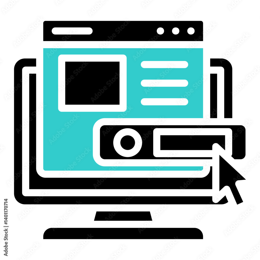 Subscription Icon Digital Marketing Glyph Dual Tone Design Vector Concept Subscription Icon Digital Marketing Glyph Dual Tone Design Vector Concept