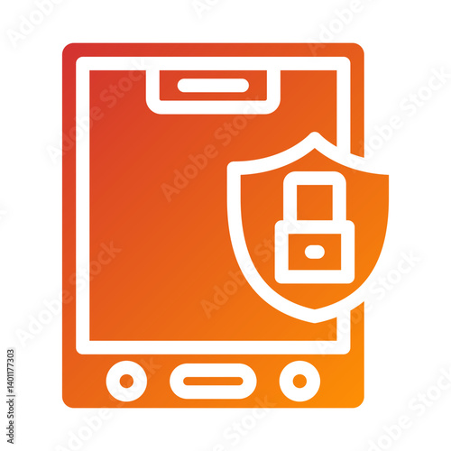Mobile Security Icon Style
