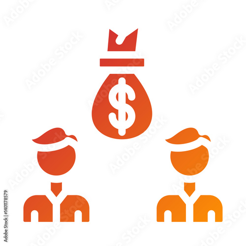 Crowdfunding Icon Style