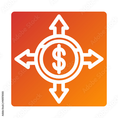 Business Ways Icon Style