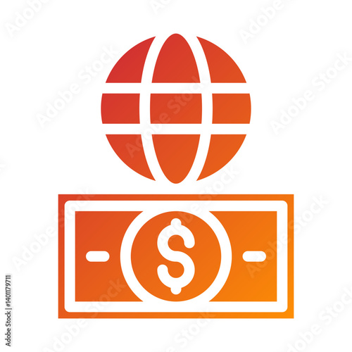 Economic Diplomacy Icon Style