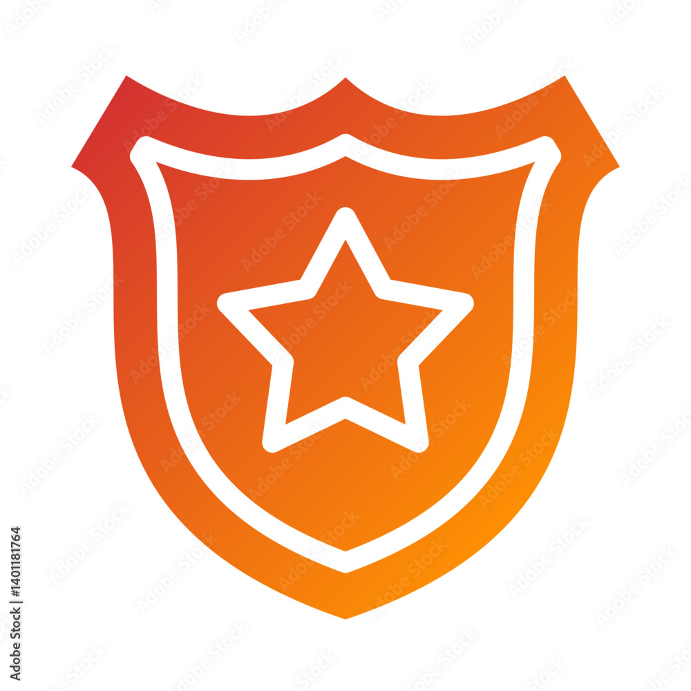 Police Badge Icon Style Police Badge Icon Style