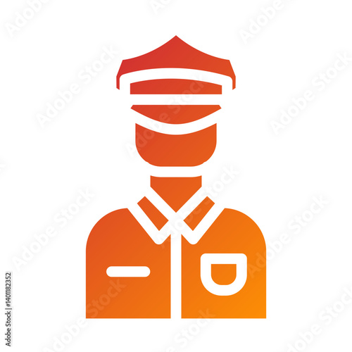 Policeman Icon Style