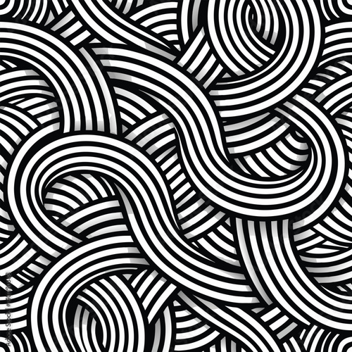 Abstract organic seamless line texture background,