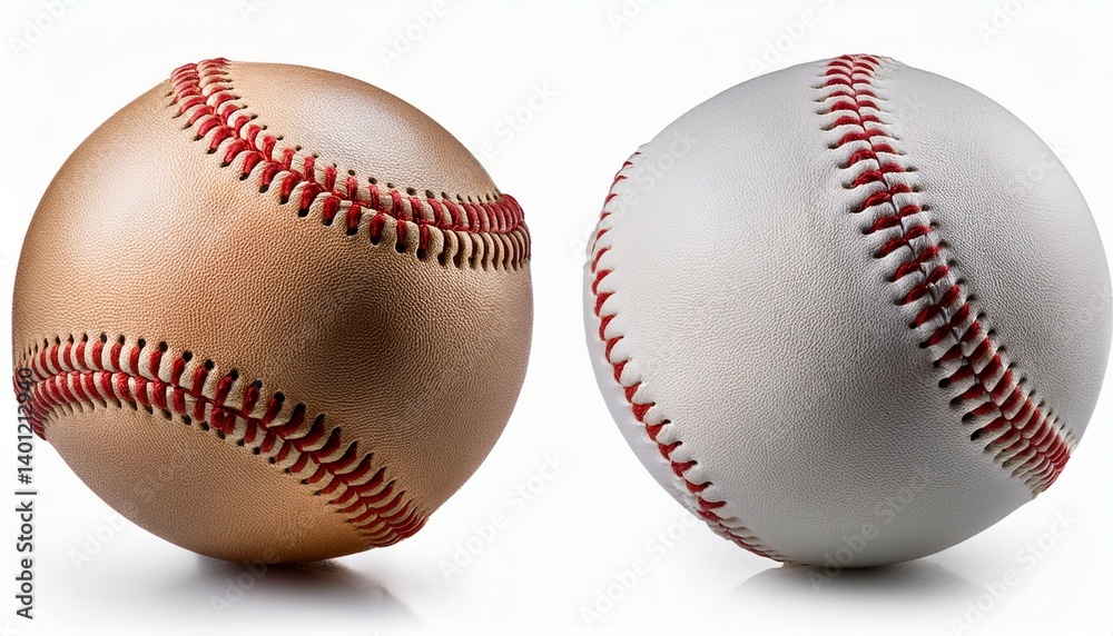 baseball ball isolated on white background full depth of field baseball ball isolated on white background full depth of field