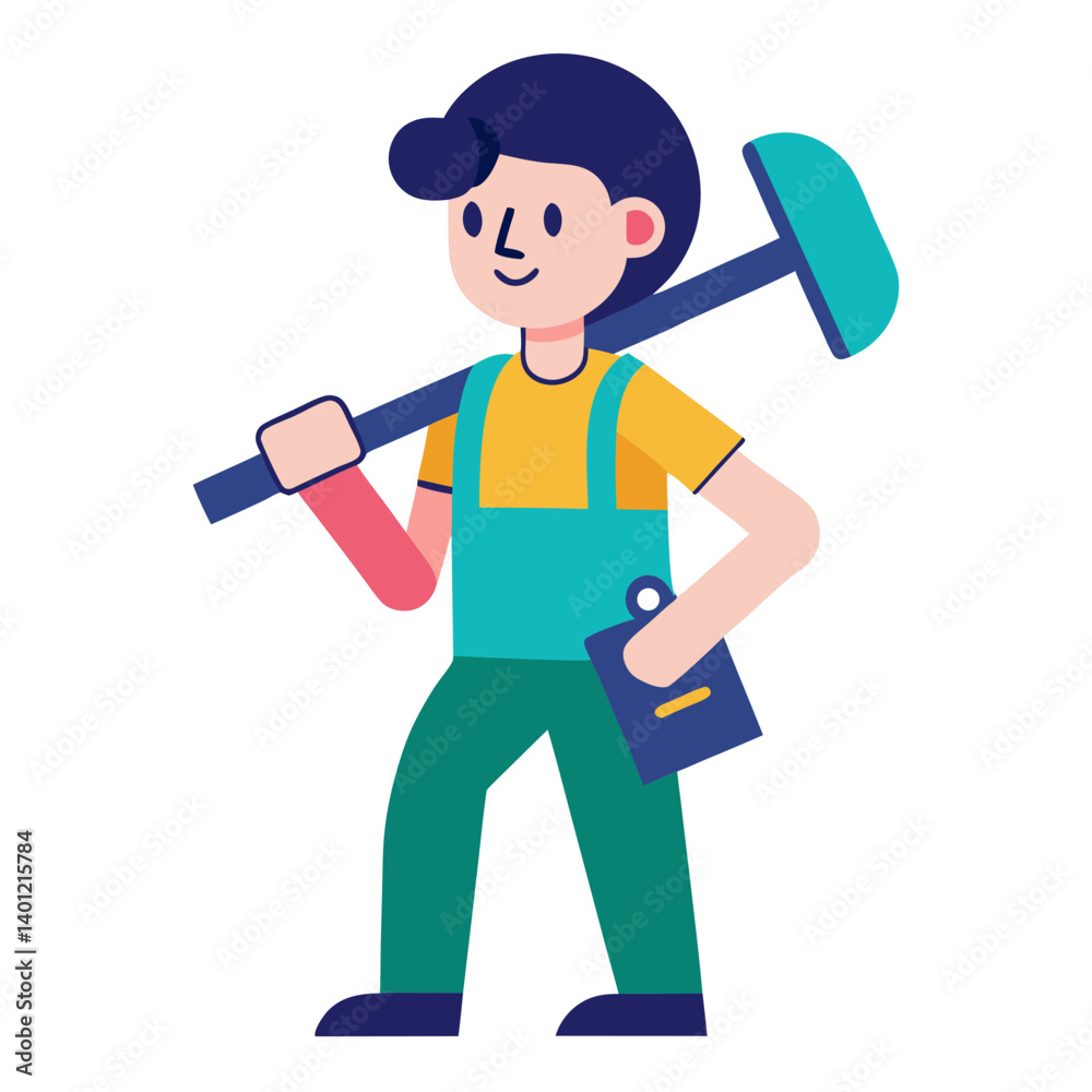 Industrial Hammer in Hand Icon for Workshop Use
Industrial Hammer in Hand Icon for Workshop Use