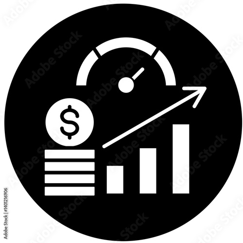 Economic Indicators  Icon Element For Design	