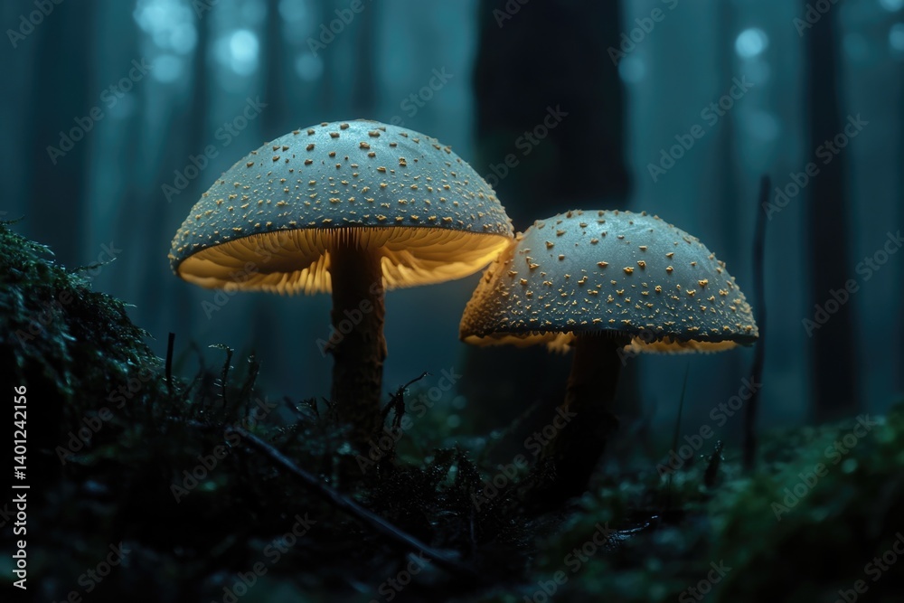 Fototapeta premium Forest Mushrooms