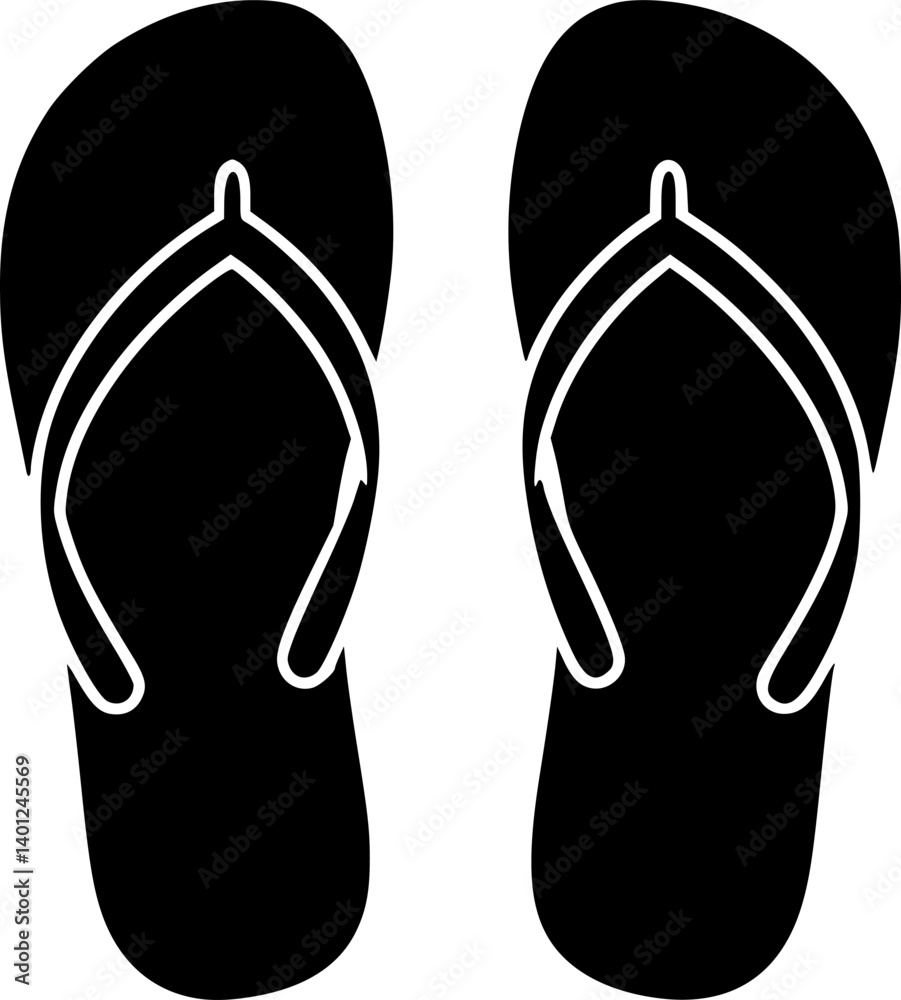 flip flop icon vector
flip flop icon vector