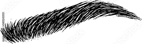 eyebrow icon vector
