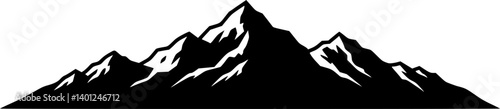 mountain logo icon design vector

