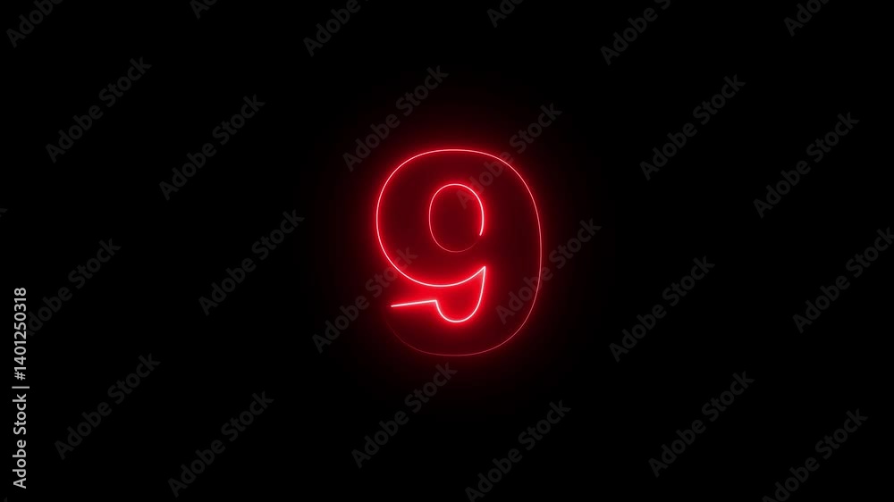 neon text 9 number countdown icon background 4k animation. A circle with a purple neon icon on a black background and the text 9 in the middle of it. glowing neon text 9 number countdown icon. neon text 9 number countdown icon background 4k animation. A circle with a purple neon icon on a black background and the text 9 in the middle of it. glowing neon text 9 number countdown icon.