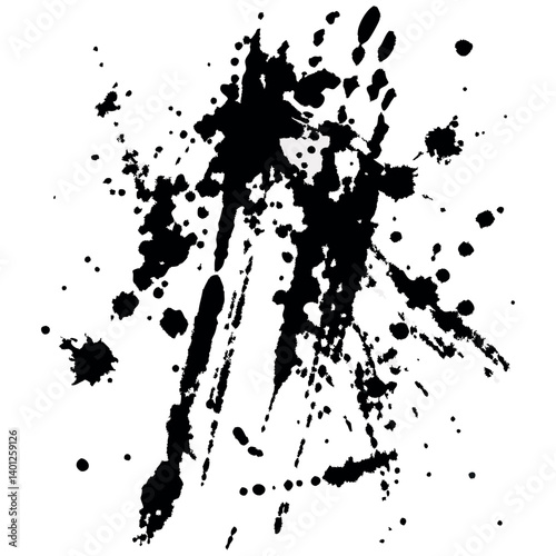 Ink splat grunge background
