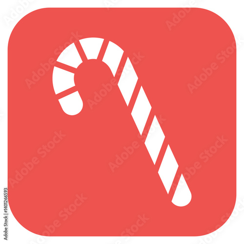 Candy Cane Icon