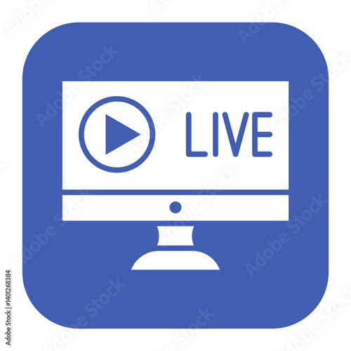 Live Streaming Icon